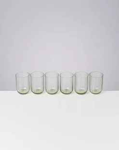 Motel a Miio Große Gläser|Gläser Sets %^Joia 6er Set Glas Riffled