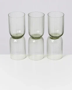 Motel a Miio Große Gläser|Gläser Sets %^Joia 6er Set Glas Riffled