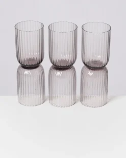 Motel a Miio Große Gläser|Gläser Sets %^Joia 6er Set Glas Riffled