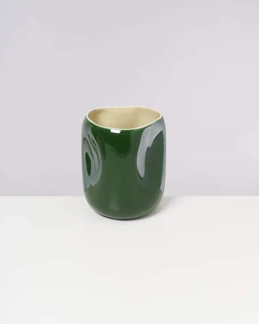 Motel a Miio Große Vasen^João Vase L Green Vanilla