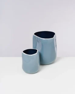 Motel a Miio Große Vasen^João Vase L Greyblue