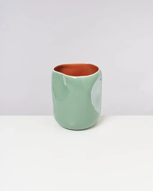 Motel a Miio Große Vasen^João Vase L Sage Copper