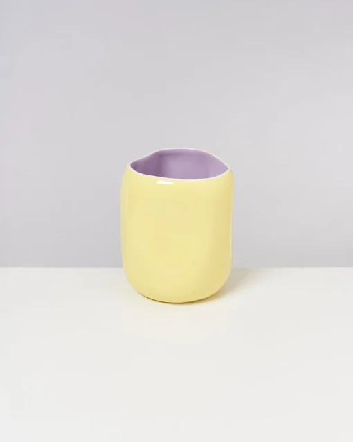 Motel a Miio Große Vasen^João Vase L Yellow Lilac