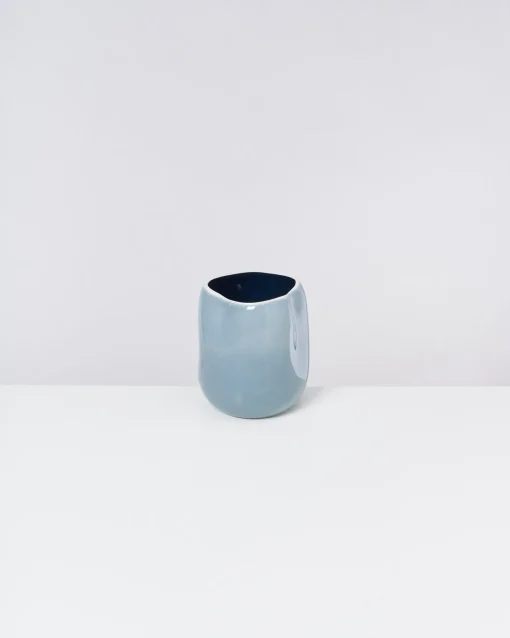 Motel a Miio Mittlere Vasen^João Vase M Greyblue
