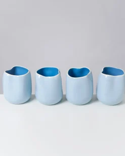 Motel a Miio Mittlere Vasen^João Vase M Hellblau Blau