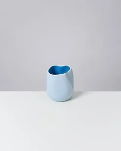Motel a Miio Mittlere Vasen^João Vase M Hellblau Blau