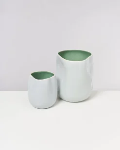 Motel a Miio Mittlere Vasen^João Vase M Lightblue Sage