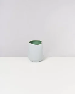 Motel a Miio Mittlere Vasen^João Vase M Lightblue Sage