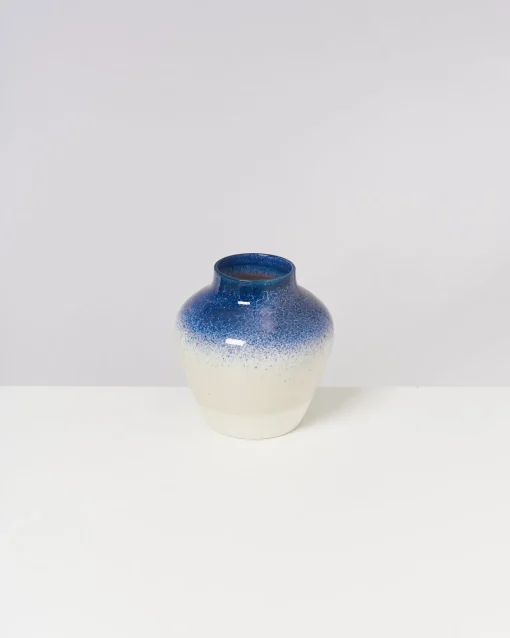 Motel a Miio Mittlere Vasen^Madalin Vase - Blue Rose Speckled