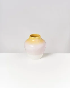 Motel a Miio Mittlere Vasen^Madalin Vase - Yellow Rose Speckled