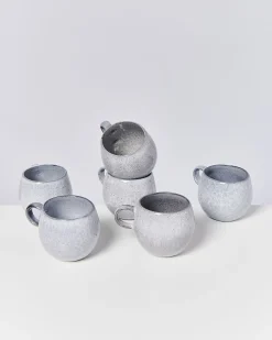 Motel a Miio Tassen-Sets^Mae - Set Of 6 Mugs Big Grey
