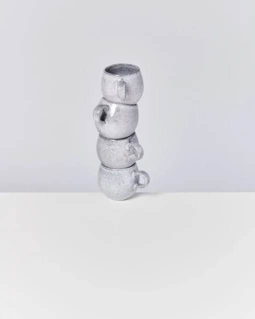 Motel a Miio Tassen-Sets^Mae - Set Of 4 Mugs Small Grey