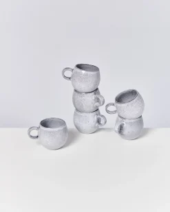 Motel a Miio Tassen-Sets^Mae - Set Of 6 Mugs Small Grey