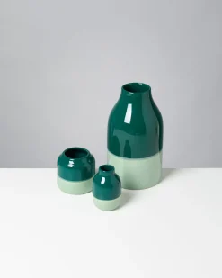 Motel a Miio Mittlere Vasen^Marisa Vase - Darkgreen Sage