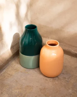 Motel a Miio Mittlere Vasen^Marisa Vase - Darkgreen Sage