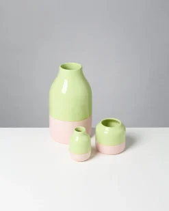 Motel a Miio Mittlere Vasen^Marisa Vase - Lime Rose
