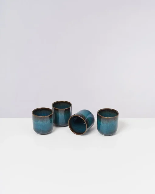 Motel a Miio Becher-Sets^Melides - Set Of 4 Cups Small Oceanblue