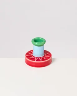 Motel a Miio Kerzen Und Kerzenständer^ X Isis-Maria Brisa Candleholder Red Blue