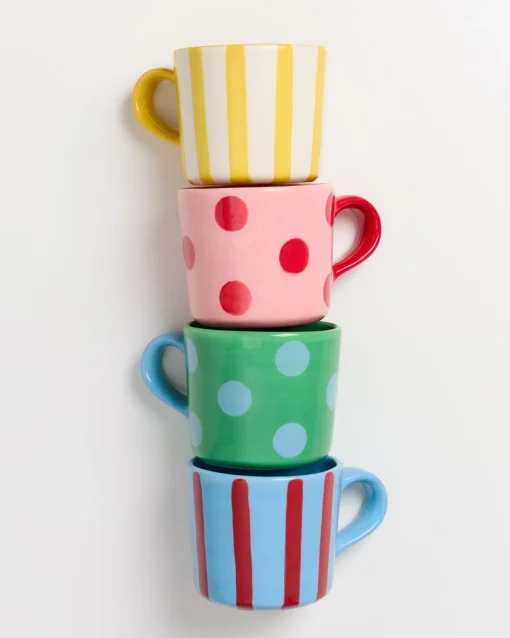 Motel a Miio Tassen-Sets^ X Isis-Maria Brisa Set Of 4 Mugs