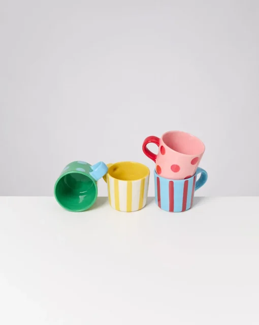 Motel a Miio Tassen-Sets^ X Isis-Maria Brisa Set Of 4 Mugs