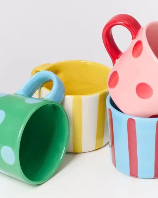 Motel a Miio Tassen-Sets^ X Isis-Maria Brisa Set Of 4 Mugs