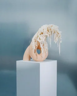 Motel a Miio Große Vasen|Motel A Miio X Ju Schnee^ X Ju Schnee Viparita Vase L Cappuccino