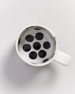 Motel a Miio Tassen-Sets^Nódoa - Set Of 6 Mugs Black Dots