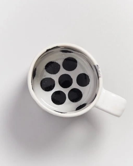 Motel a Miio Tassen-Sets^Nódoa - Set Of 6 Mugs Black Dots