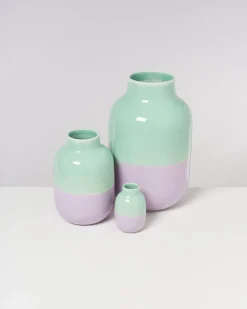 Motel a Miio Große Vasen^Nuno Vase L - Mint Lilac