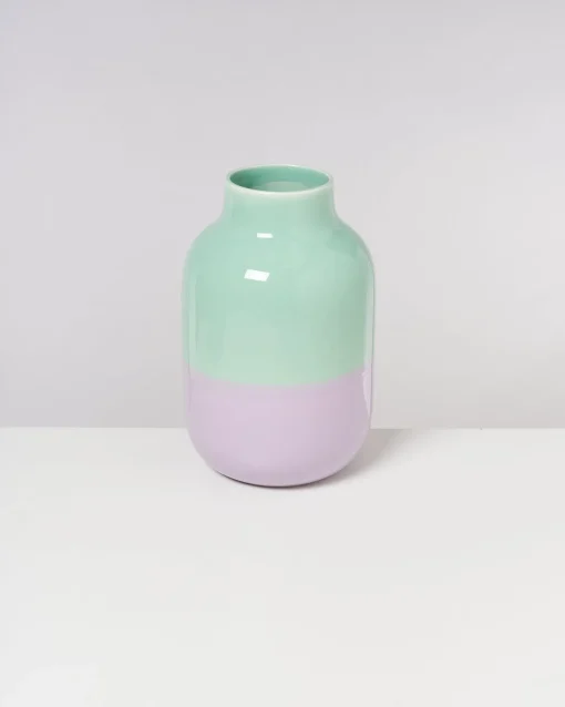 Motel a Miio Große Vasen^Nuno Vase L - Mint Lilac
