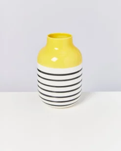Motel a Miio Große Vasen^Nuno Vase L - Yellow