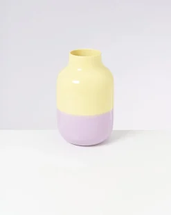 Motel a Miio Große Vasen^Nuno Vase L - Yellow Lilac