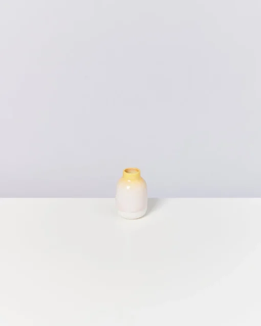 Motel a Miio Kleine Vasen^Nuno Vase S - Yellow Rose