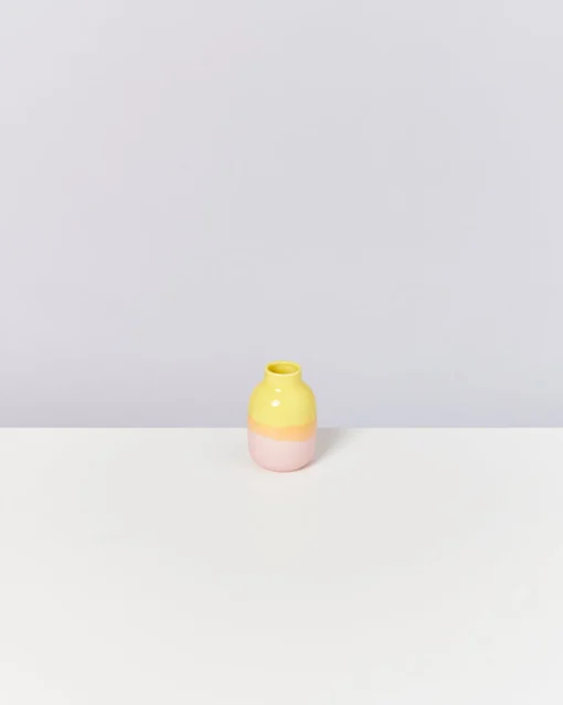Motel a Miio Kleine Vasen^Nuno Vase S - Yellow Rose