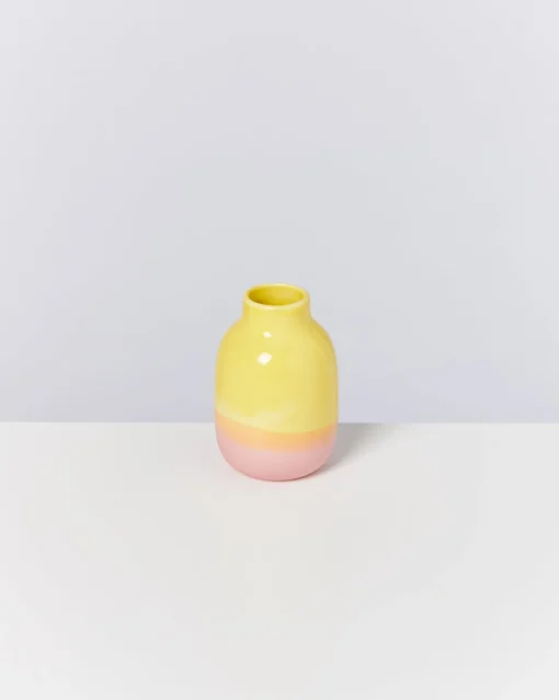 Motel a Miio Kleine Vasen^Nuno Vase S - Yellow Rose