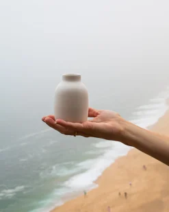 Motel a Miio Kleine Vasen^Nuno Vase S Sand Matt