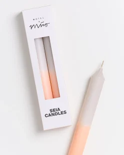 Motel a Miio Kerzen Und Kerzenständer^Seia - Set Of 2 Stick Candles Dip Dye