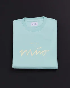 Motel a Miio Sweatshirts^Sweatshirt Men Aqua Yellow