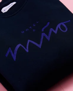 Motel a Miio Sweatshirts^Sweatshirt Men Navy Blue