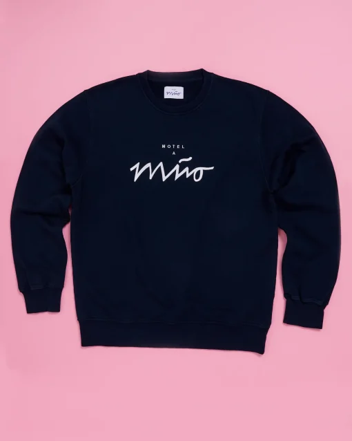 Motel a Miio Sweatshirts^Sweatshirt Men Navy White