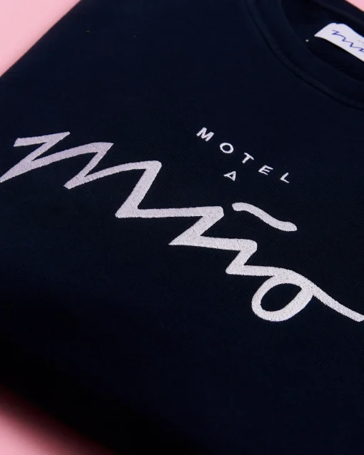 Motel a Miio Sweatshirts^Sweatshirt Men Navy White