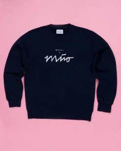 Motel a Miio Sweatshirts^Sweatshirt Men Navy White