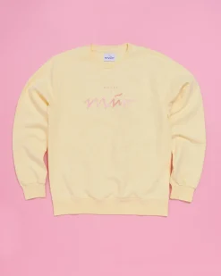 Motel a Miio Sweatshirts^Sweatshirt Men Rose Yellow