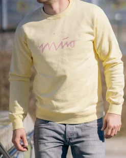 Motel a Miio Sweatshirts^Sweatshirt Men Rose Yellow