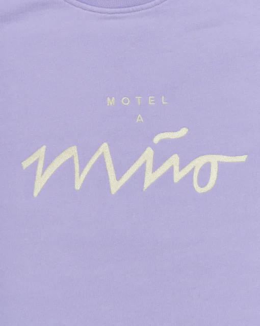 Motel a Miio Sweatshirts^Sweatshirt Women Lavender Yellow