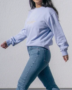 Motel a Miio Sweatshirts^Sweatshirt Women Lavender Yellow