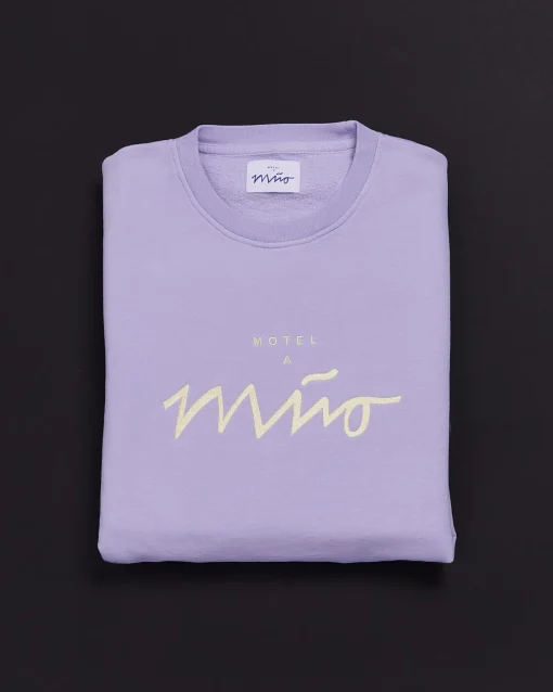 Motel a Miio Sweatshirts^Sweatshirt Women Lavender Yellow