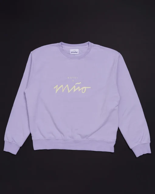 Motel a Miio Sweatshirts^Sweatshirt Women Lavender Yellow
