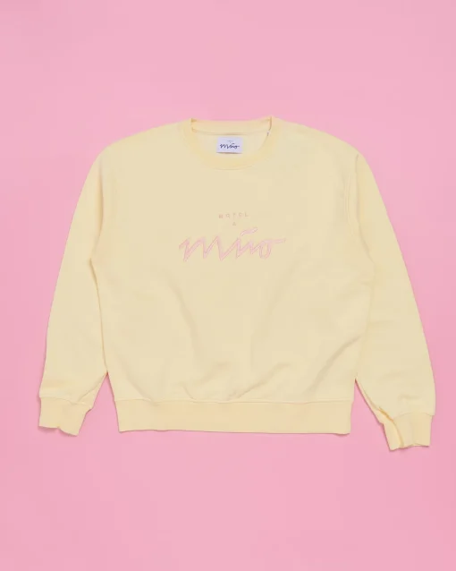 Motel a Miio Sweatshirts^Sweatshirt Women Yellow Rose