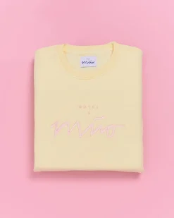 Motel a Miio Sweatshirts^Sweatshirt Women Yellow Rose